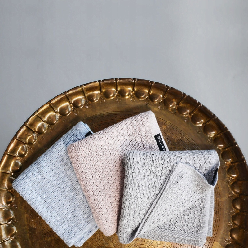 Kocyk bambusowy motylek błękit - LULLALOVE Materiał wykonania inny