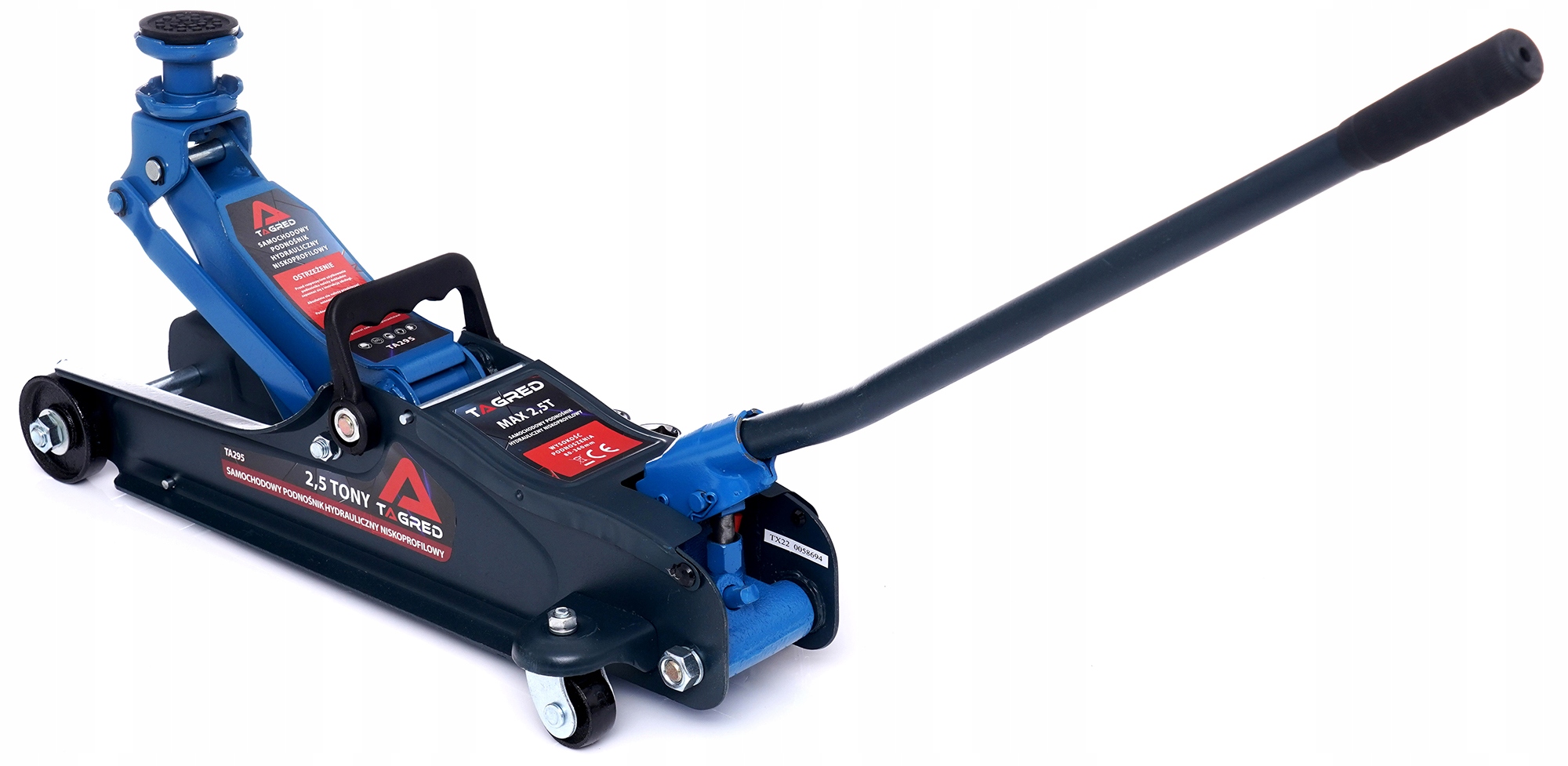 PODNOŚNIK ŻABA LEWAREK 2,5T KOBYŁKI 3 KLUCZ DO KÓŁ Kod producenta LEWAREK 2,5T KOBYŁKI 3T KLUCZ + NASADKI