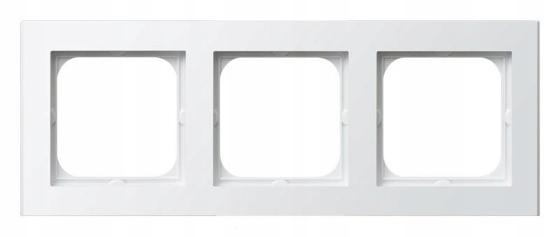 

Ospel Sonata Ramka Potrójna 3-KROTNA Biała