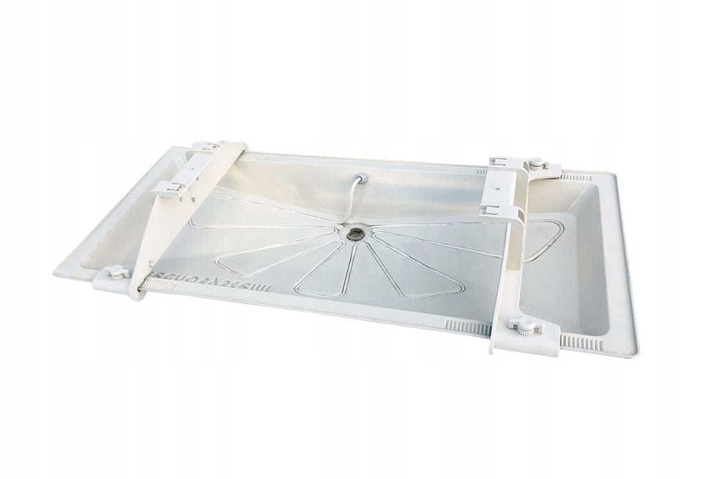 Odkvapkávacia Tácka Blue River S Ohrievačom 3 M S Termostatom, Rozmer 850 X 400 MM, Biela