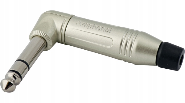 AMPHENOL ACPS-RN УГЛОВОЙ ШТЕКЕР TRS СТЕРЕО ДЖЕК 6,3 мм