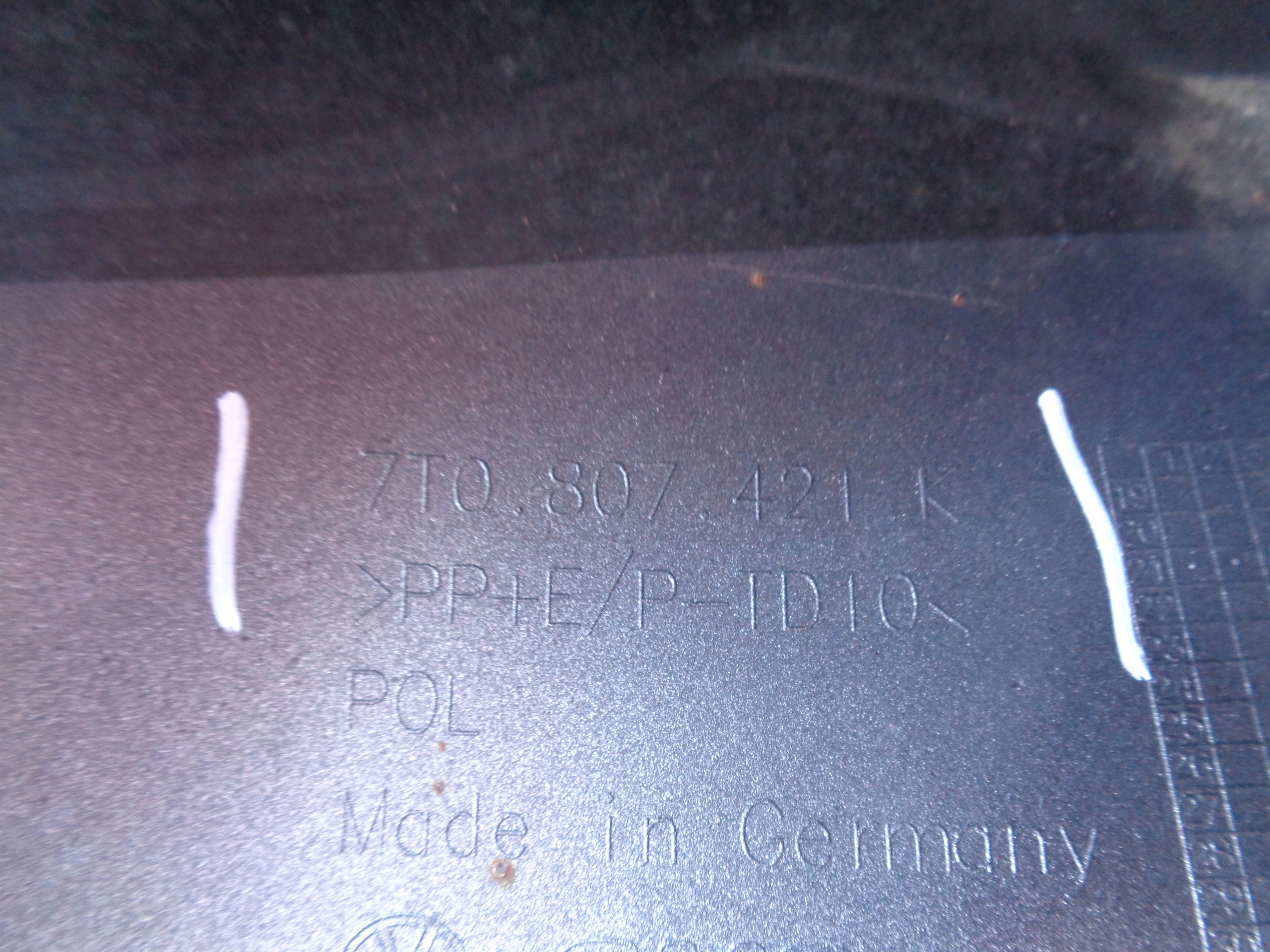 bumper rear VW T7 MULTIVAN 7T 7T0 21- NR 40830