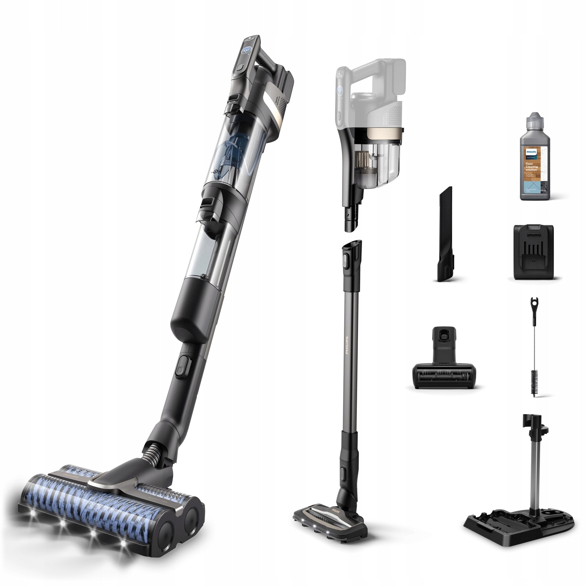 Philips Séria 9000 Bezkáblové vysávanie a umývanie AquaTrio XW9463/11