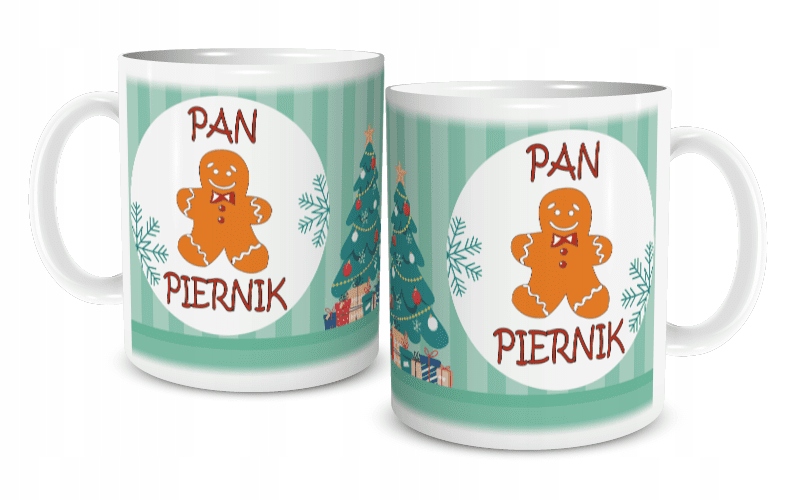

Kubek Świąteczny Mikołajki Pan Piernik