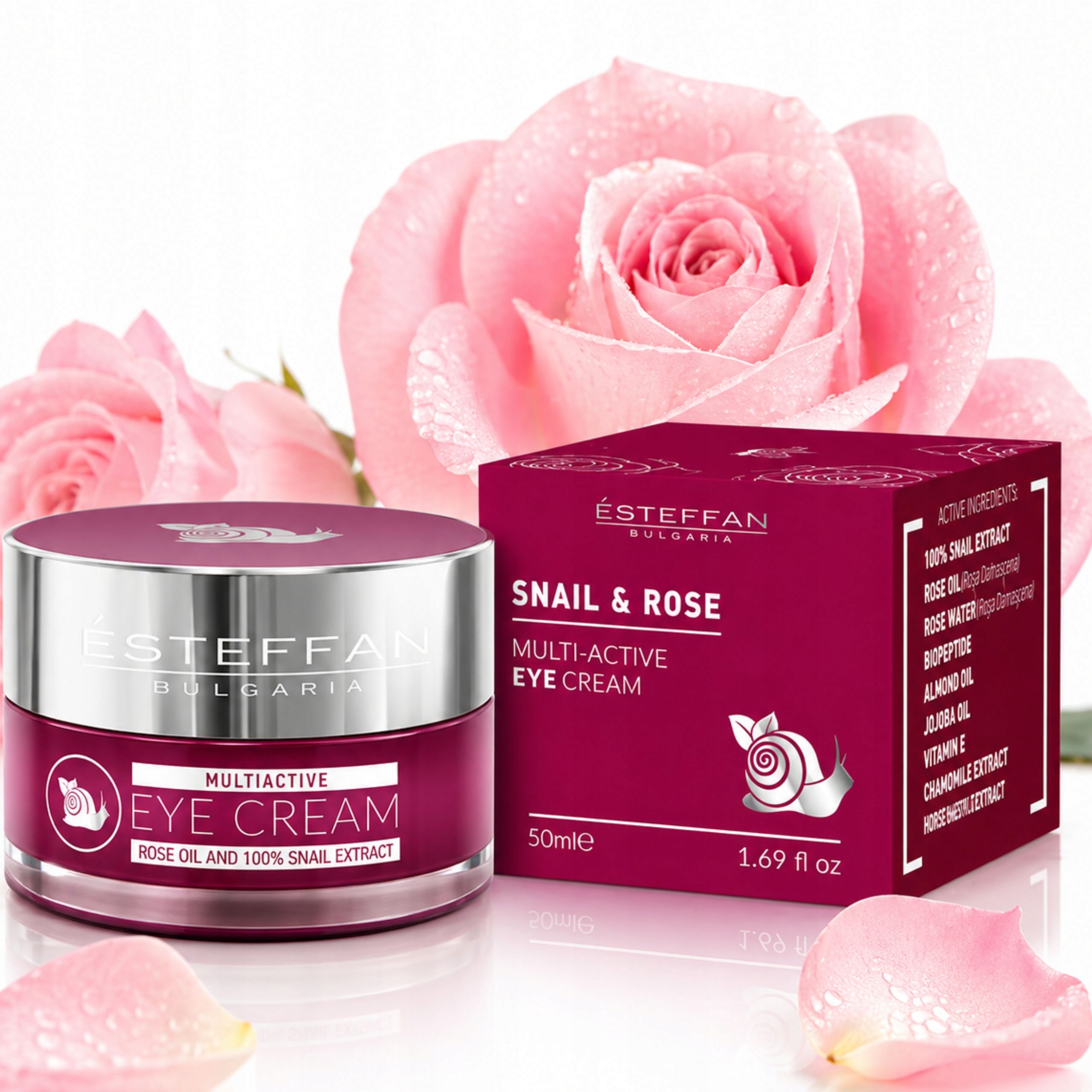 Oční krém pod hlemýždí sliz regenerace vrásek tmavé kruhy 25 ml
