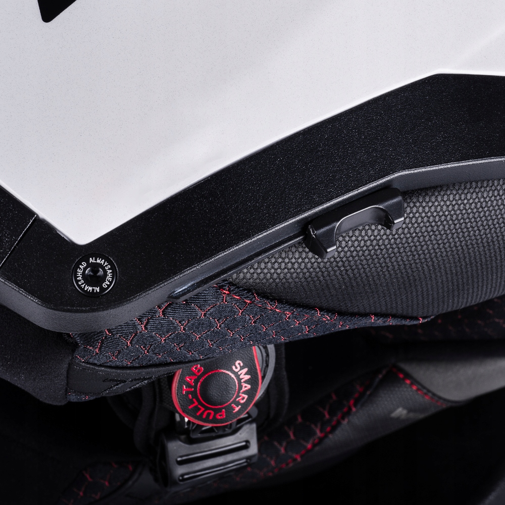 LS2 KASK MOTOCYKLOWY OTWARTY OF603 INFINITY II SOLID WHITE L Obwód głowy 59-60 cm