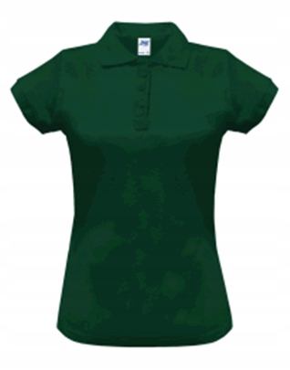

Koszulka damska Polo Jhk Bottle Green roz S