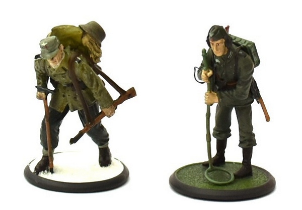 Wwii Soldiers Atlas sada dvou figurek No115 1:32
