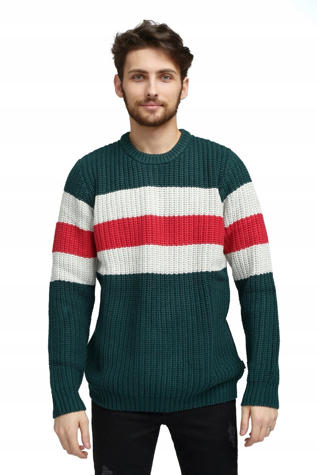 

Wrangler Chunky Knit Pine W8A7PCG01 XXL
