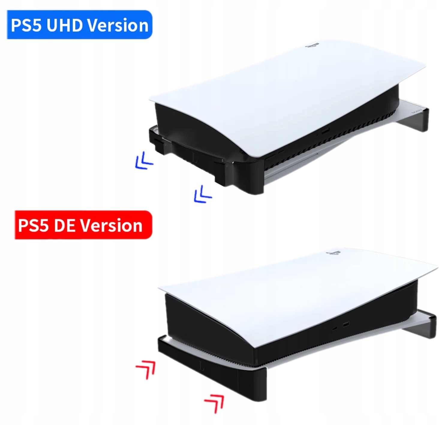 POZIOMA PODSTAWKA STAND DO KONSOLI PLAYSTATION 5 PS5 WERSJI DE I UHD Producent KBR Games