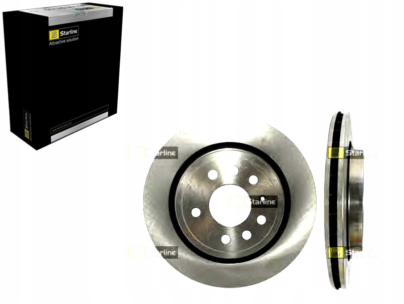 КОМПЛЕКТ ДИСК ТОРМОЗНЫХ STARLINE 12762291 240120