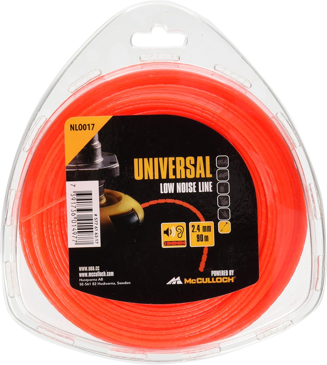 Żyłka linka do kos podkaszarek Husqvarna Mcculloch Universal 2,4 mm 90 m