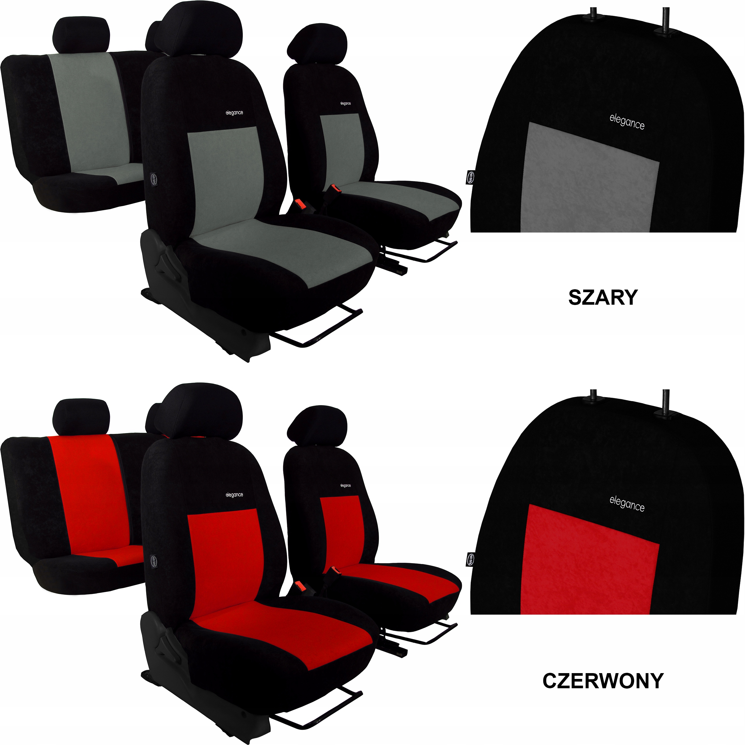 POKROWCE MIAROWE do CITROEN BERLINGO XTR 2 7m Materiał welur