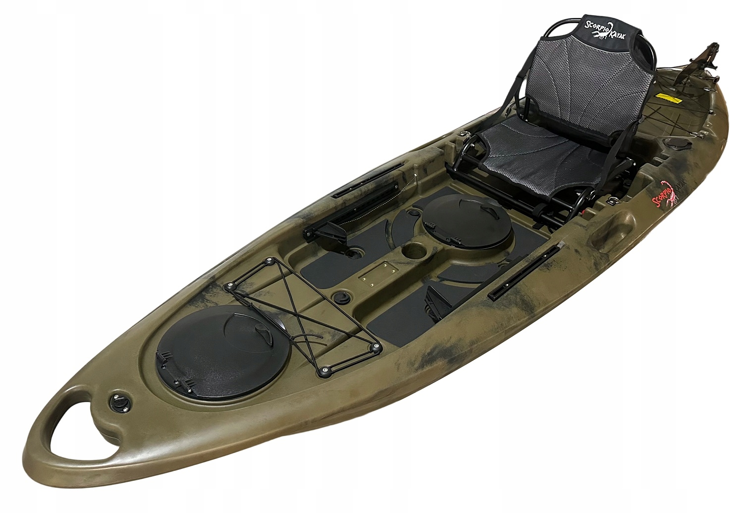 Kompaktowy Stabilny Kajak Wędkarski Lagoon 10.5 Ster