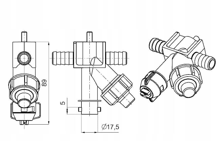 KORPUS GŁOWICA ROZPYLACZ DYSZA OPRYSKIWACZA EAN (GTIN) 5901867220387
