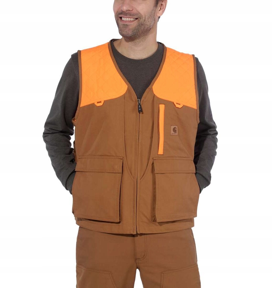 

Kamizelka Myśliwska Carhartt Upland Jacket Brown