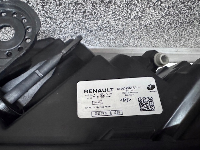 lights Dacia Sandero Jogger Full Led left right 2023 Biale