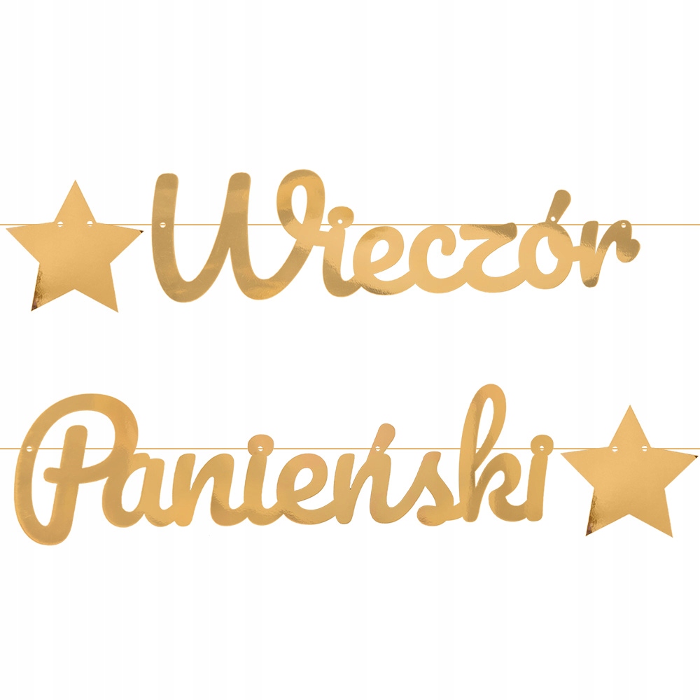 

Baner Wieczór Panieński Girlanda Wisząca Ozdoba