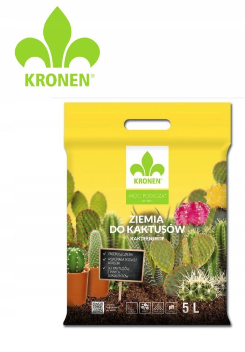 

Ziemia do kaktusów 5 L Opuncja Kaktus