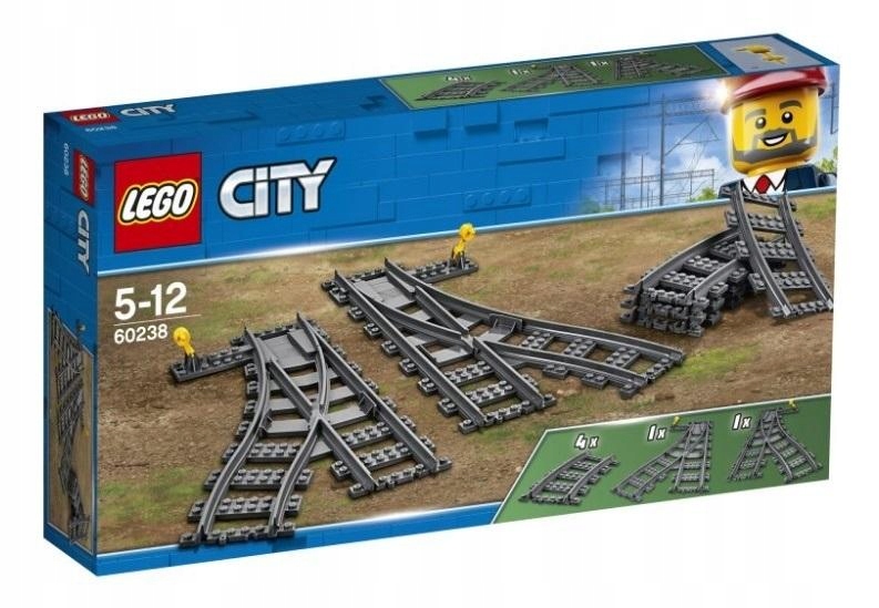 Lego(r) City 60238 Zwrotnice