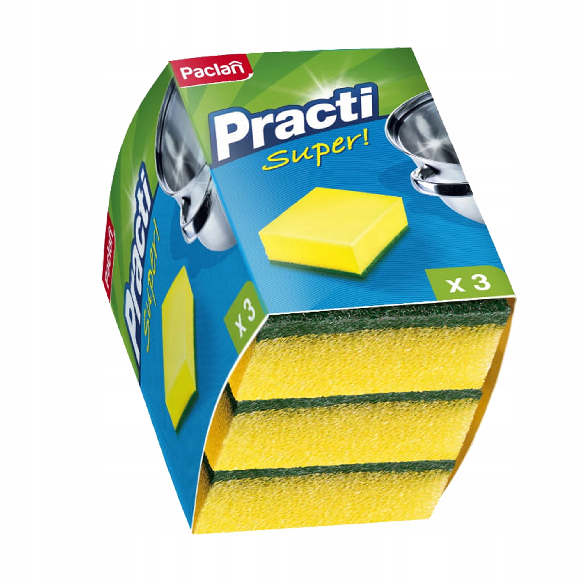 

Gąbki Do Naczyń Paclan Zmywaki Kuchenne 3SZT