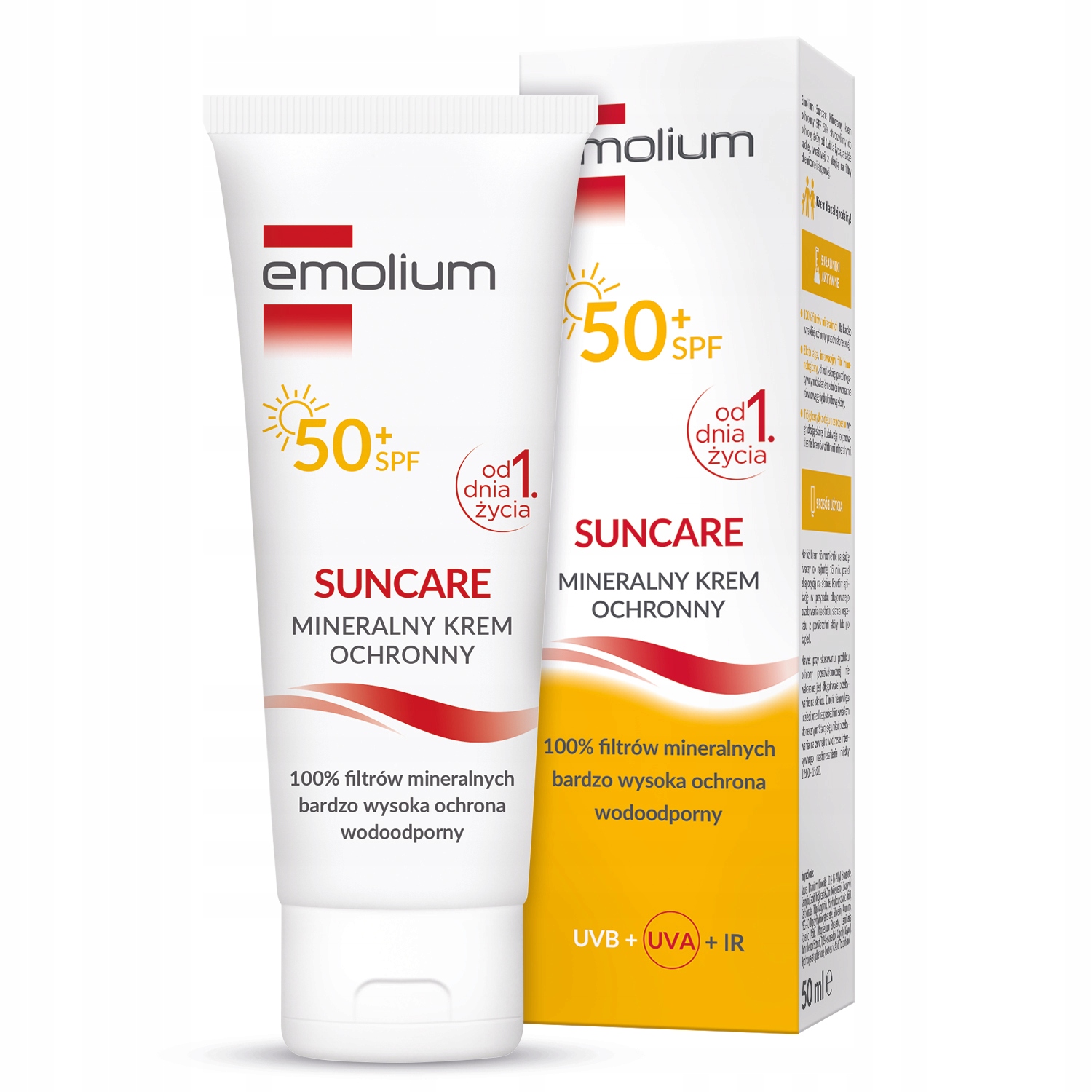 

Emolium Suncare Mineralny Krem Ochronny Spf 50+