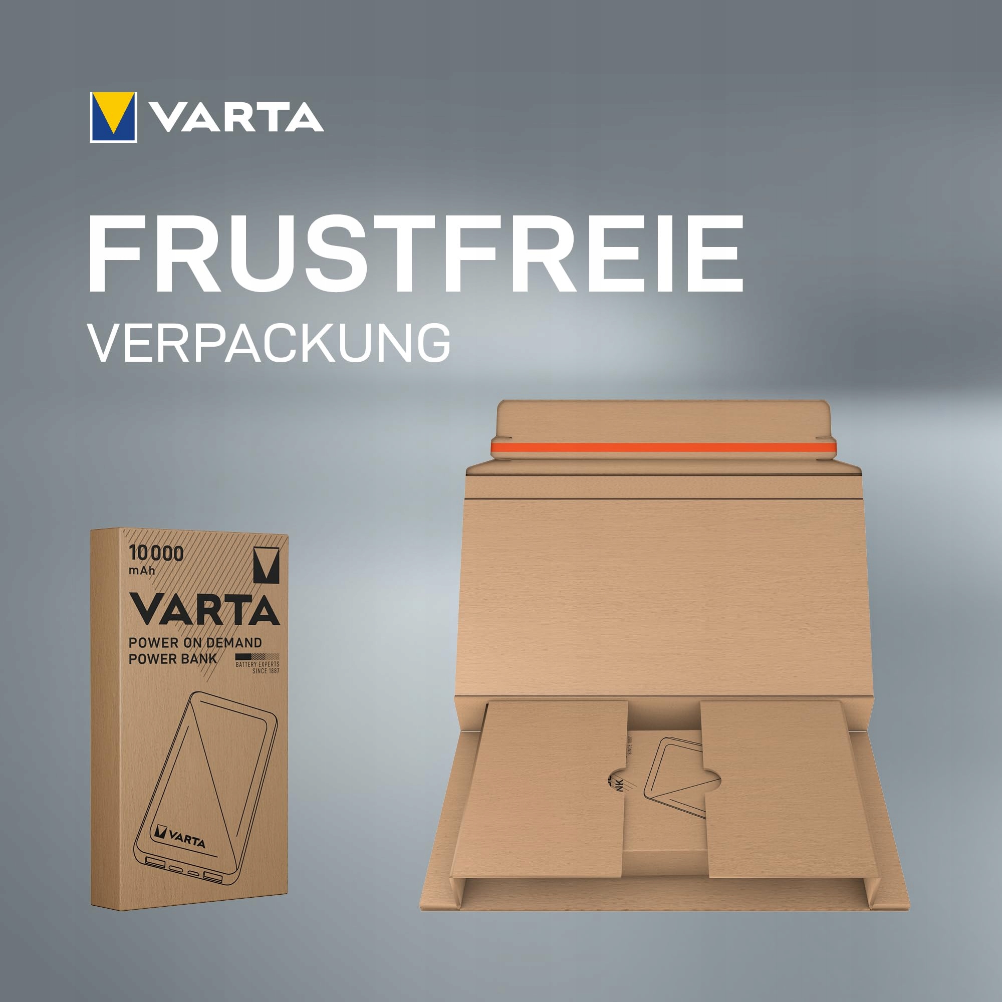 VARTA Power Bank 10000mAh Z 4 Portami Dla Tabletów I Smartfonów — miniatura 2
