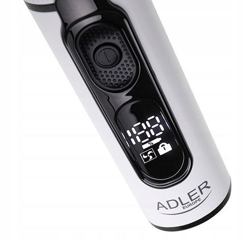 Strzyżarka do Włosów Adler AD 2839 LCD Turbo Tytanowa 180 min