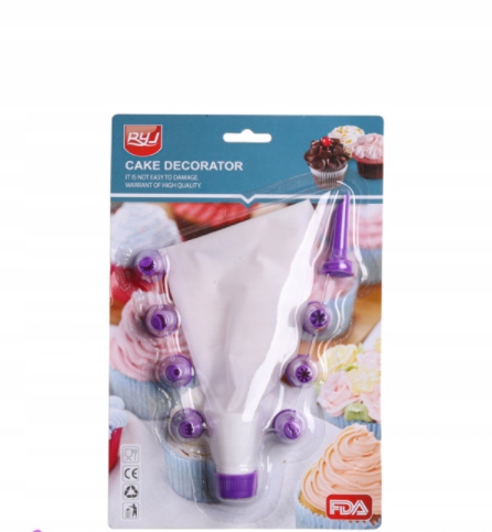 DEKORATOR CIASTA KREMU MASY RĘKAW KOŃCÓWKI 8