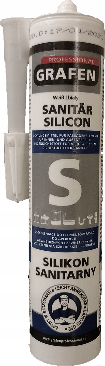 

Silikon sanitarny Biały elastyczny do łazienek 280