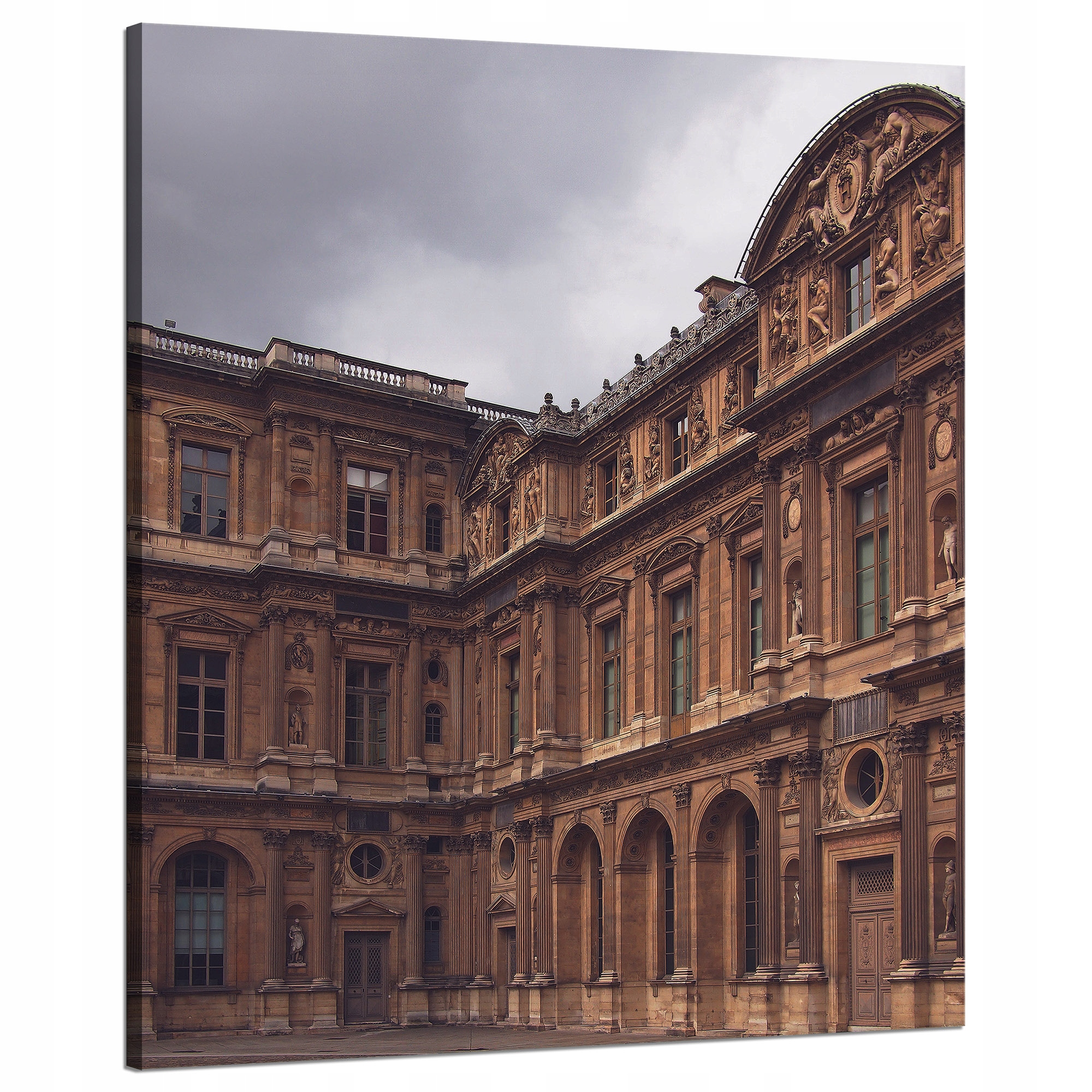 Obraz na plátně Architektura Paříž 80x100 cm