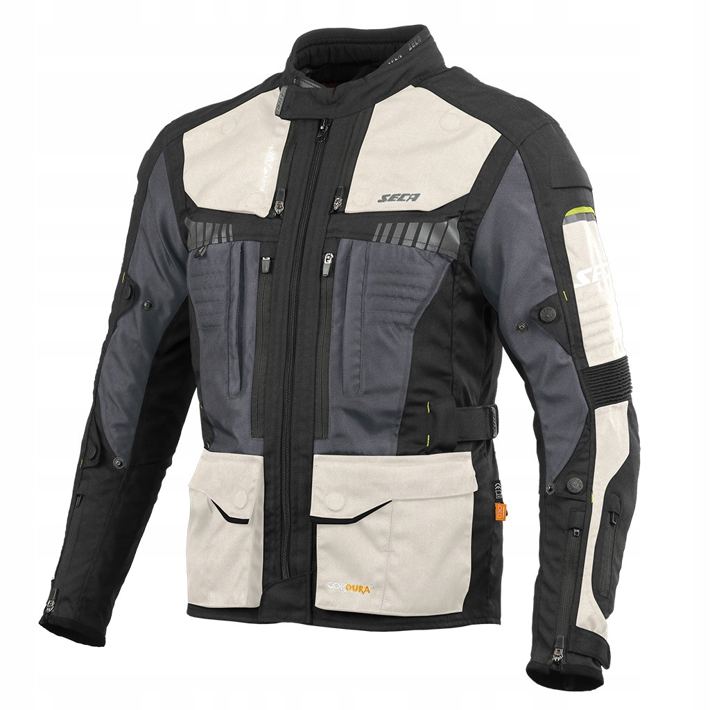 Seca X-tour Gray pánska dlhá motocyklová bunda S Predaj