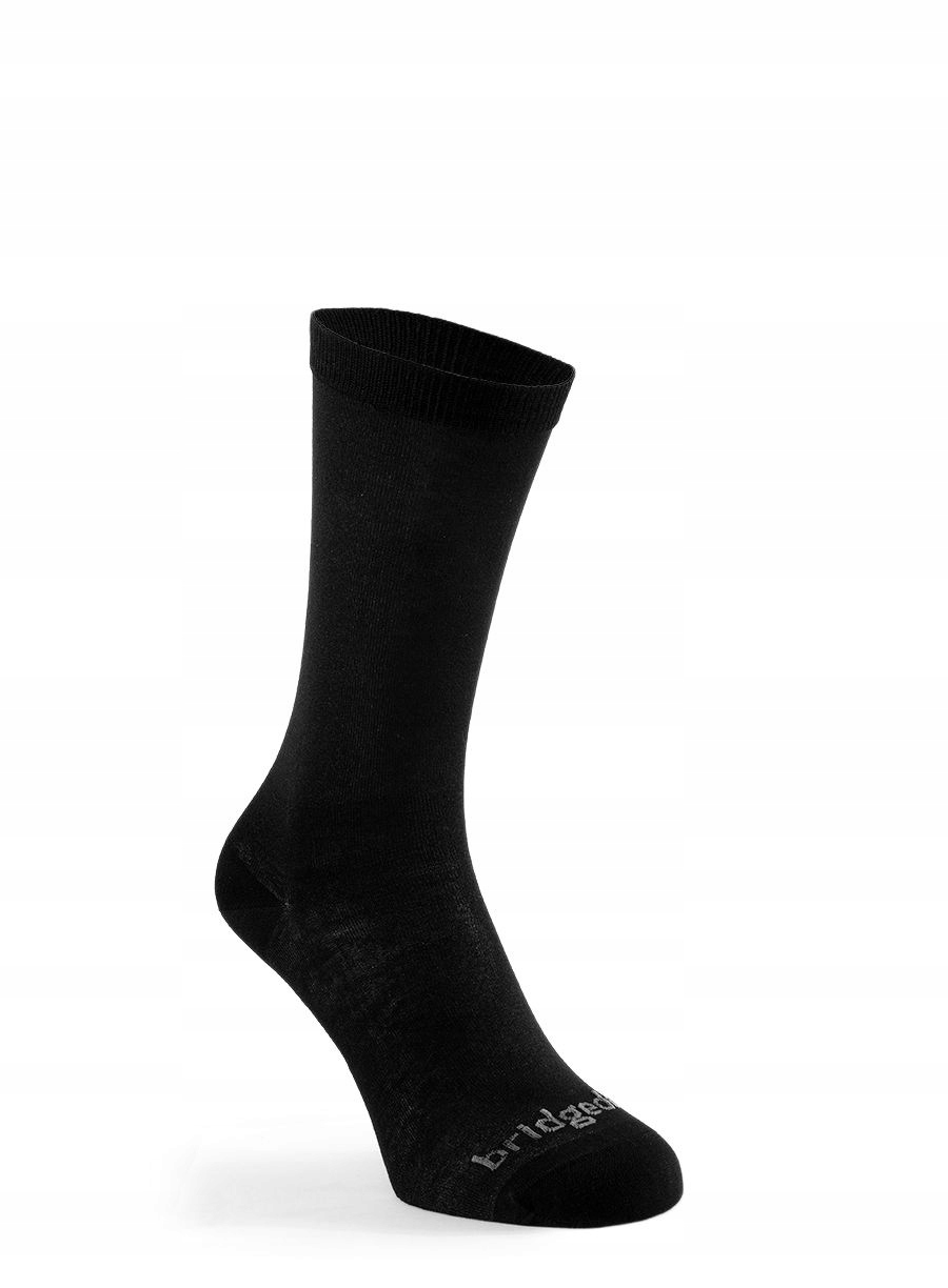 Skarpetki Bridgedale Base Layer Coolmax Liner (2 pary) black 40-43