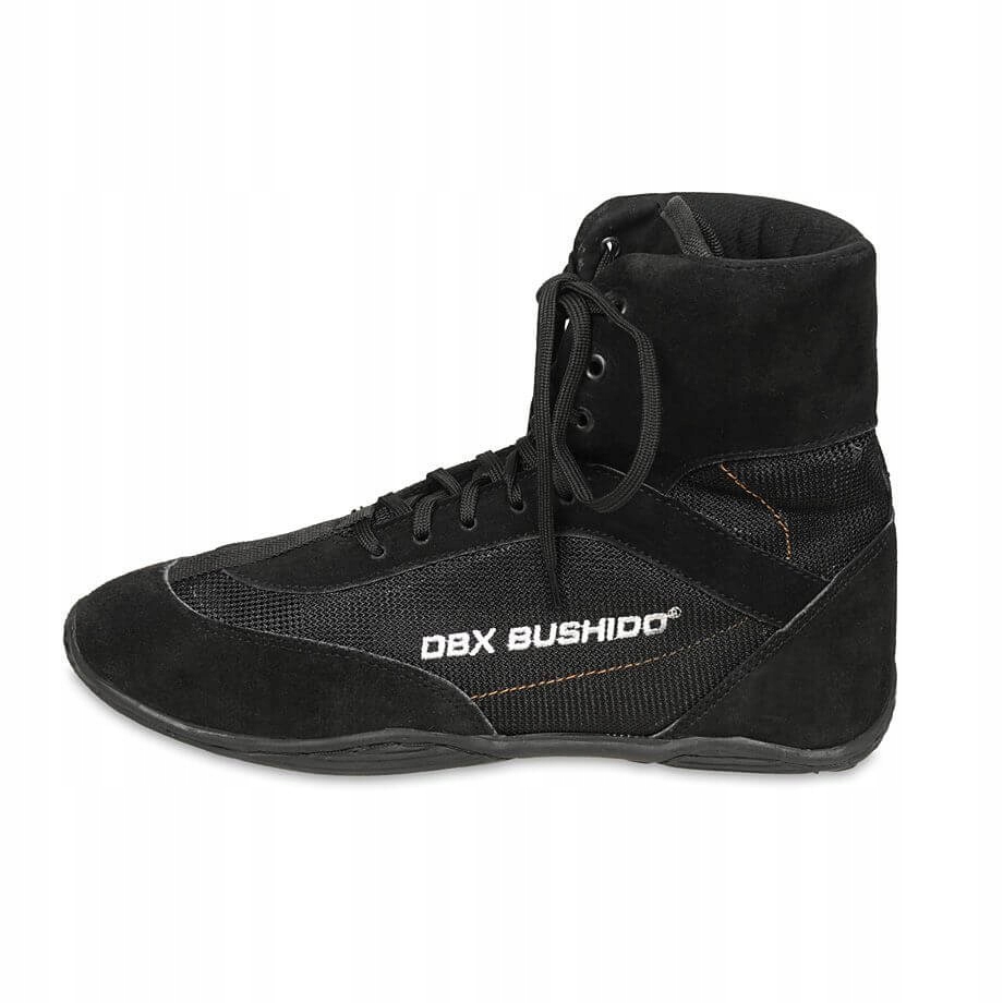 BUTY TRENINGOWE ZAPAŚNICZE MMA BOKS ZAPASY SKÓRA ACTIVCLIMA DBX BUSHIDO 43 Kolor czarny