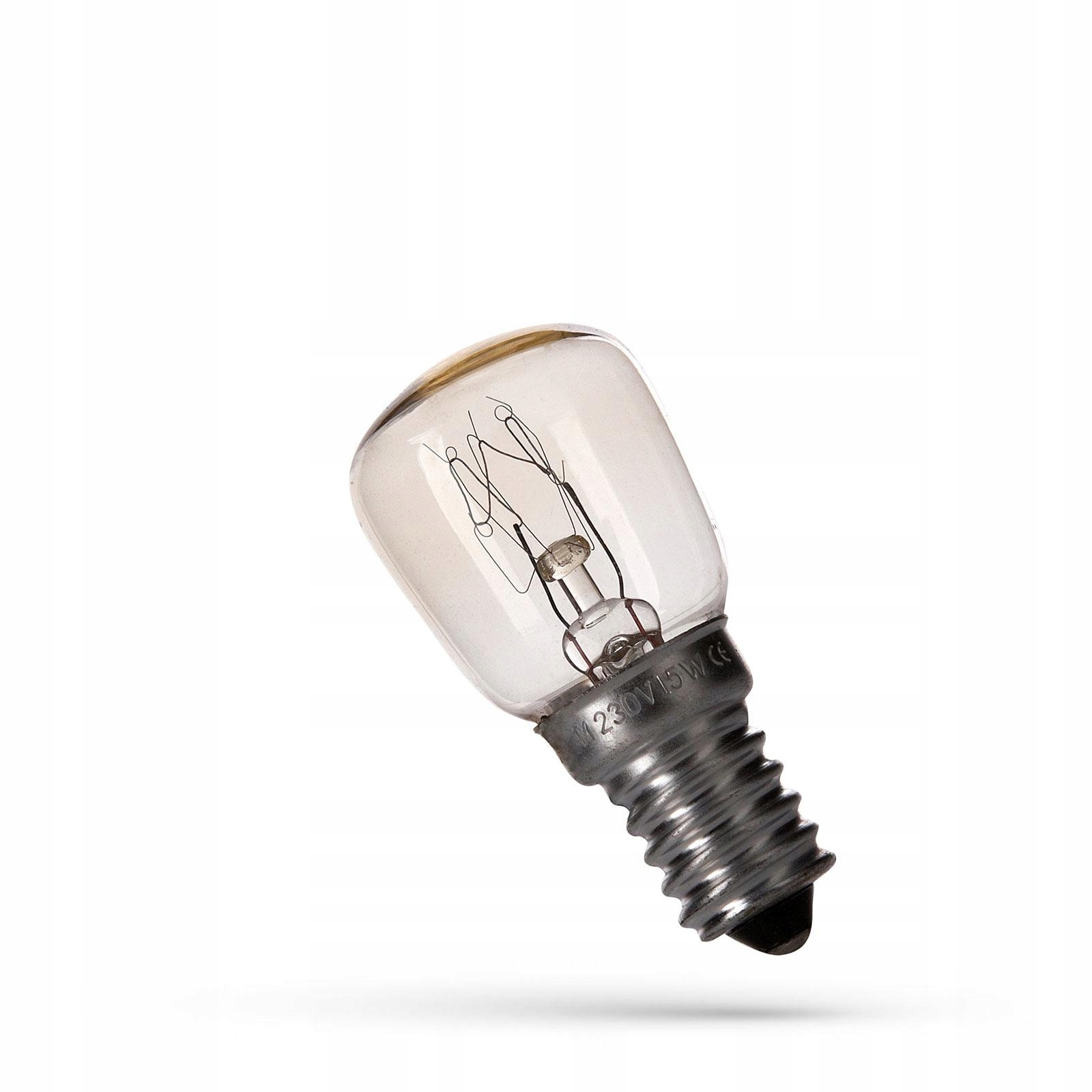 

Żarówka E14 15W 230V Do Piekarnika 300C Spectrum