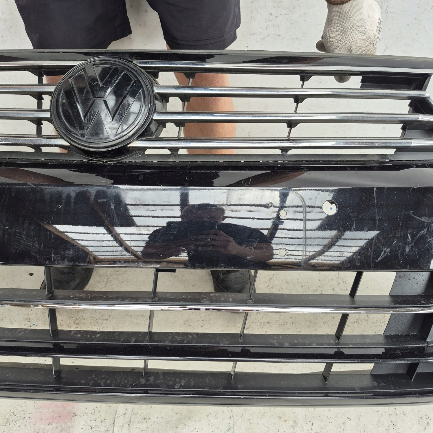 VW PASSAT B8 14-19 bumper front front washer PDC