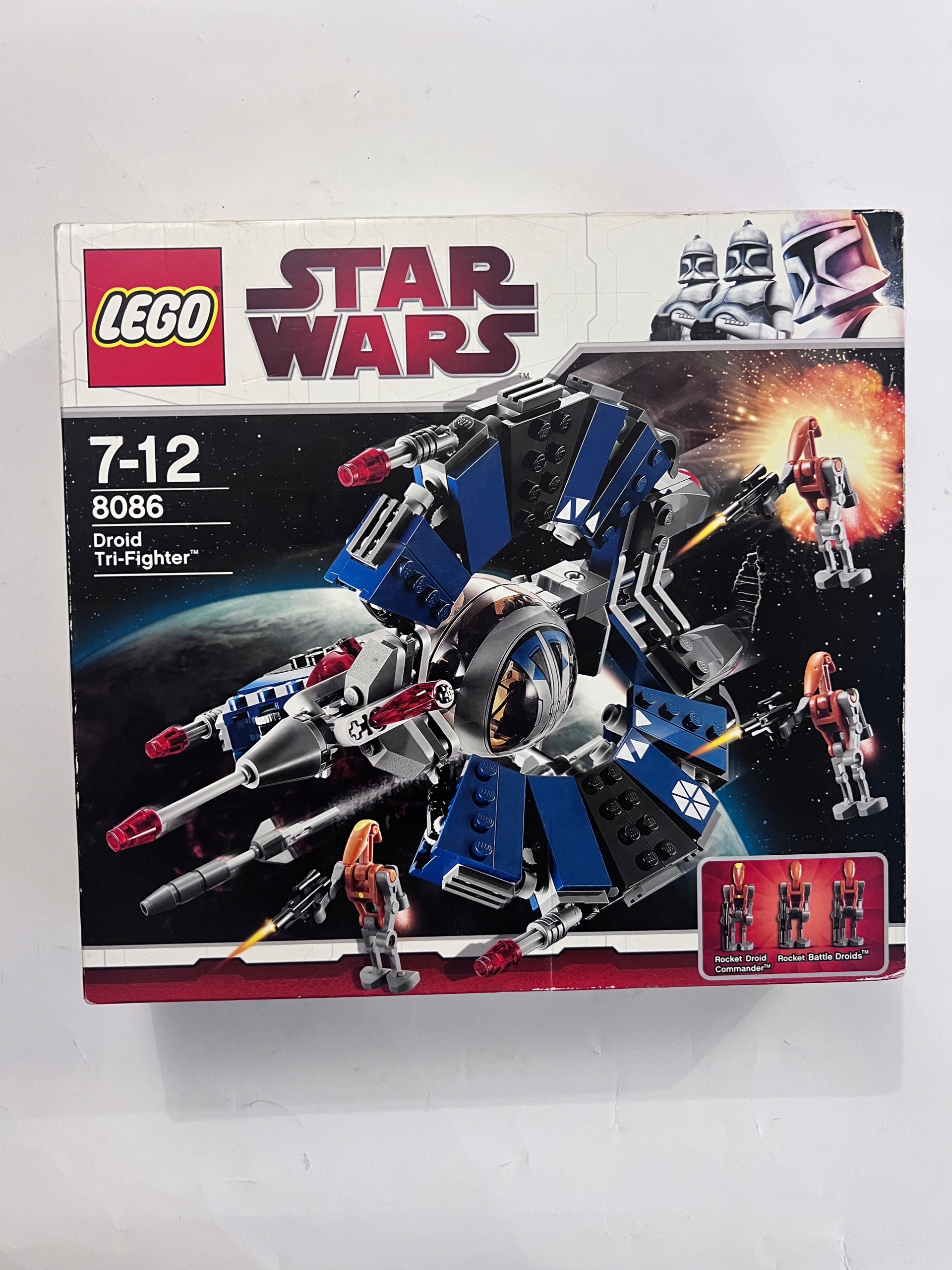 Lego 8086 Star Wars Droid Tri-Fighter zestaw z 2010r