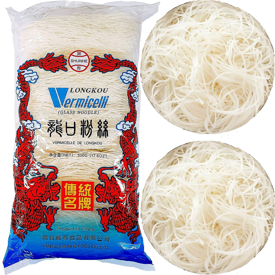 

Makaron Sojowy Chiński Vermicelli Longkou 500g