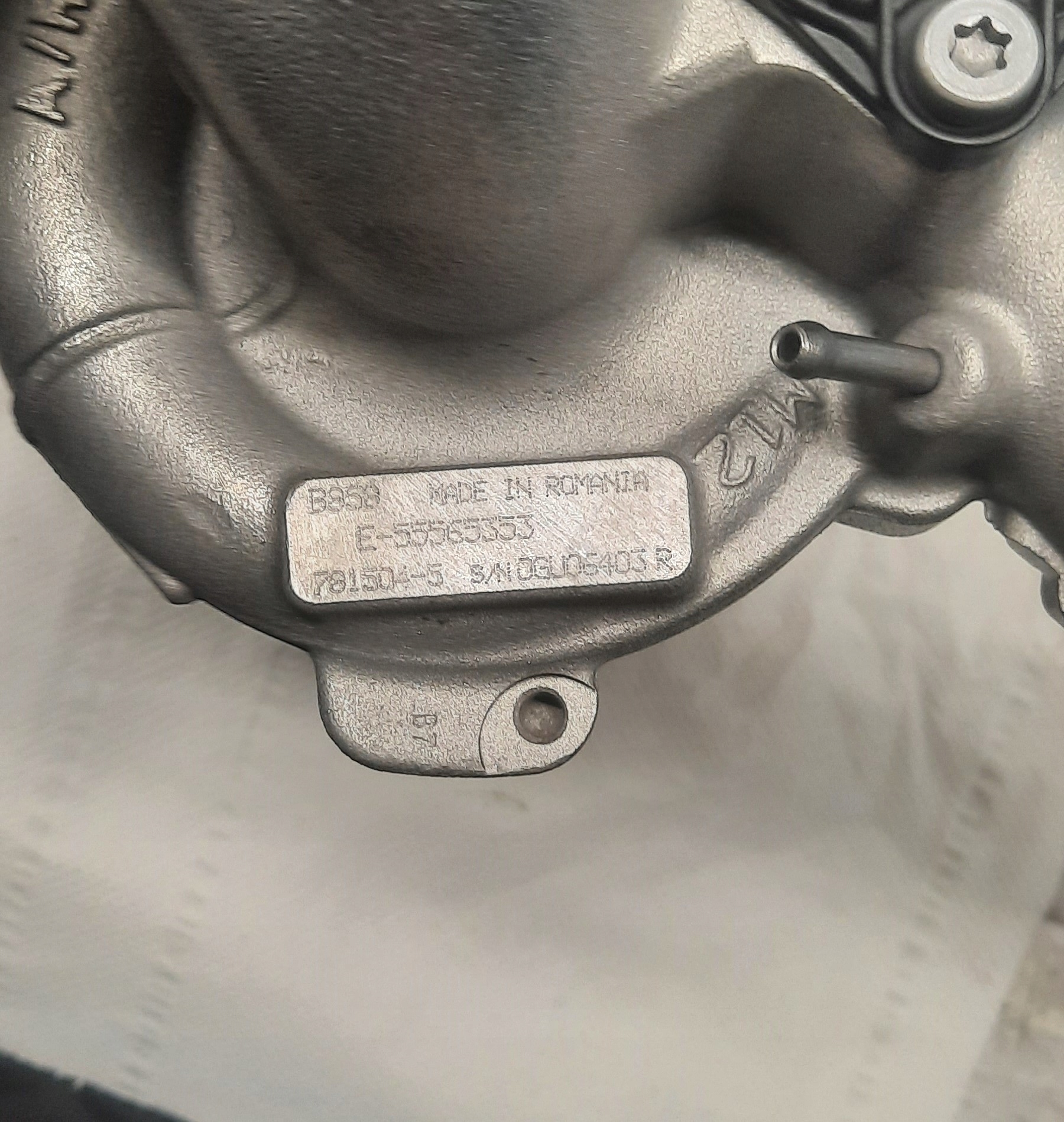 Turbosprężarka Opel Insignia 1.4 Turbo 140KM Producent części Garrett