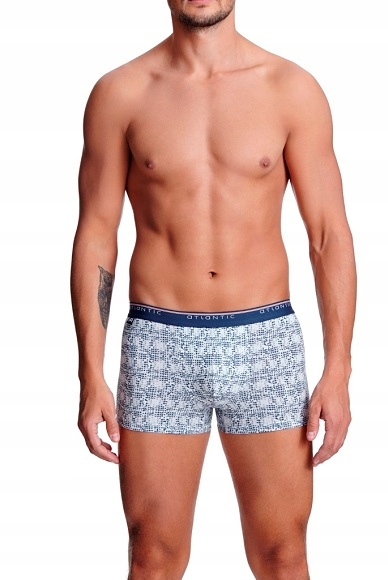 

Atlantic Szorty Męskie MH968/SZARY Jasny/xl