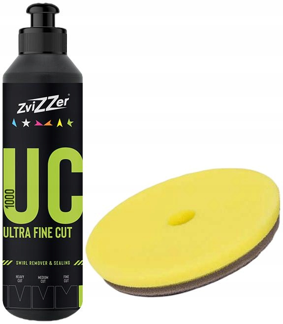 ZviZZer UC1000 250ml PAD ALL ROUNDER YELLOW FINISH