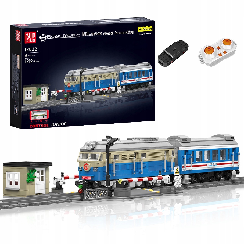 

Mold king Technic City Trains Rc Building Blocks