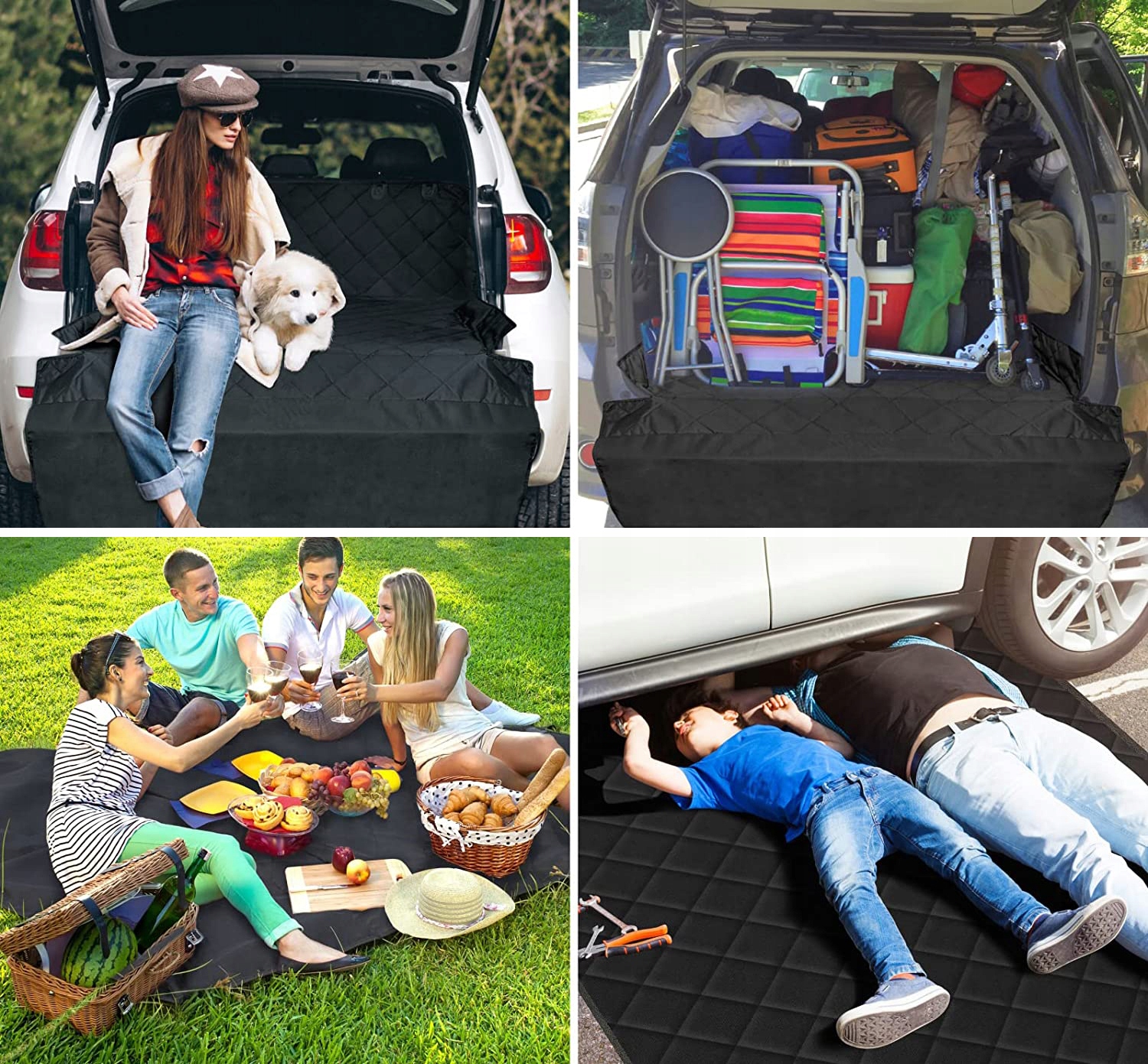 MATA DO BAGAŻNIKA SAMOCHODU DLA PSA POKROWIEC Producent inny