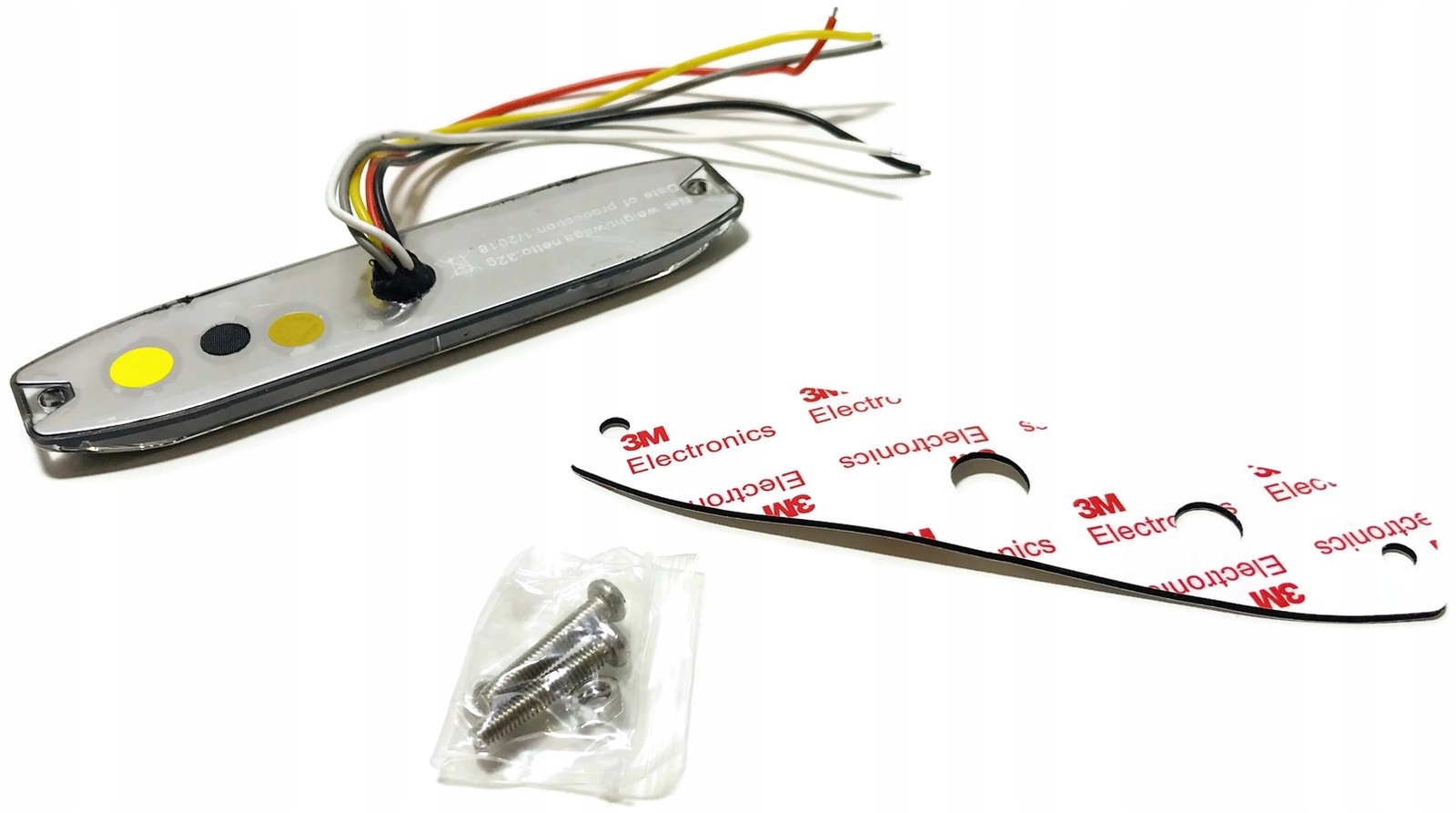 LAMPA OSTRZEGAWCZA 6 LED SLIM STROBOSKOP POMARANCZ Part manufacturer other