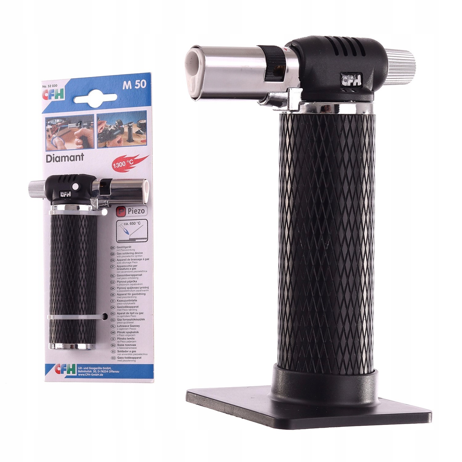 Plynový hořák Mini zapalovač Páječka M50 Cfh 1300 stC