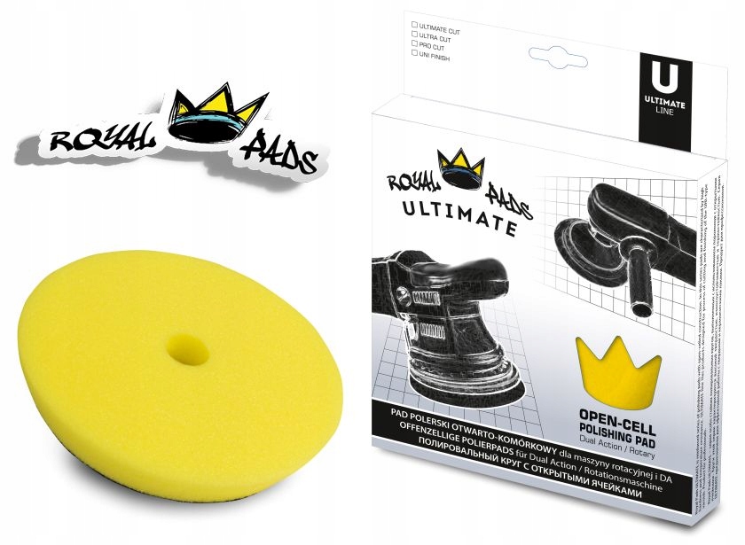 

Royal Pads Ultra Cut Pad Gąbka Polerska 130/150mm