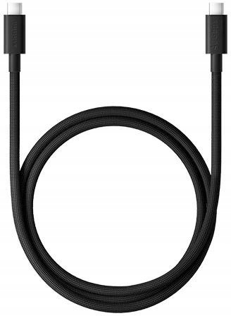 Usb Kabel Xiaomi 6A USB4 High-speed Pletený Usb-c Na Usb-c 1M Šedý