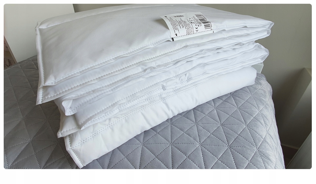 ANTYALERGICZNA Kołdra Estrella LATO 160x200 Cienka LEKKA LETNIA Biała AMW Kod producenta 57872