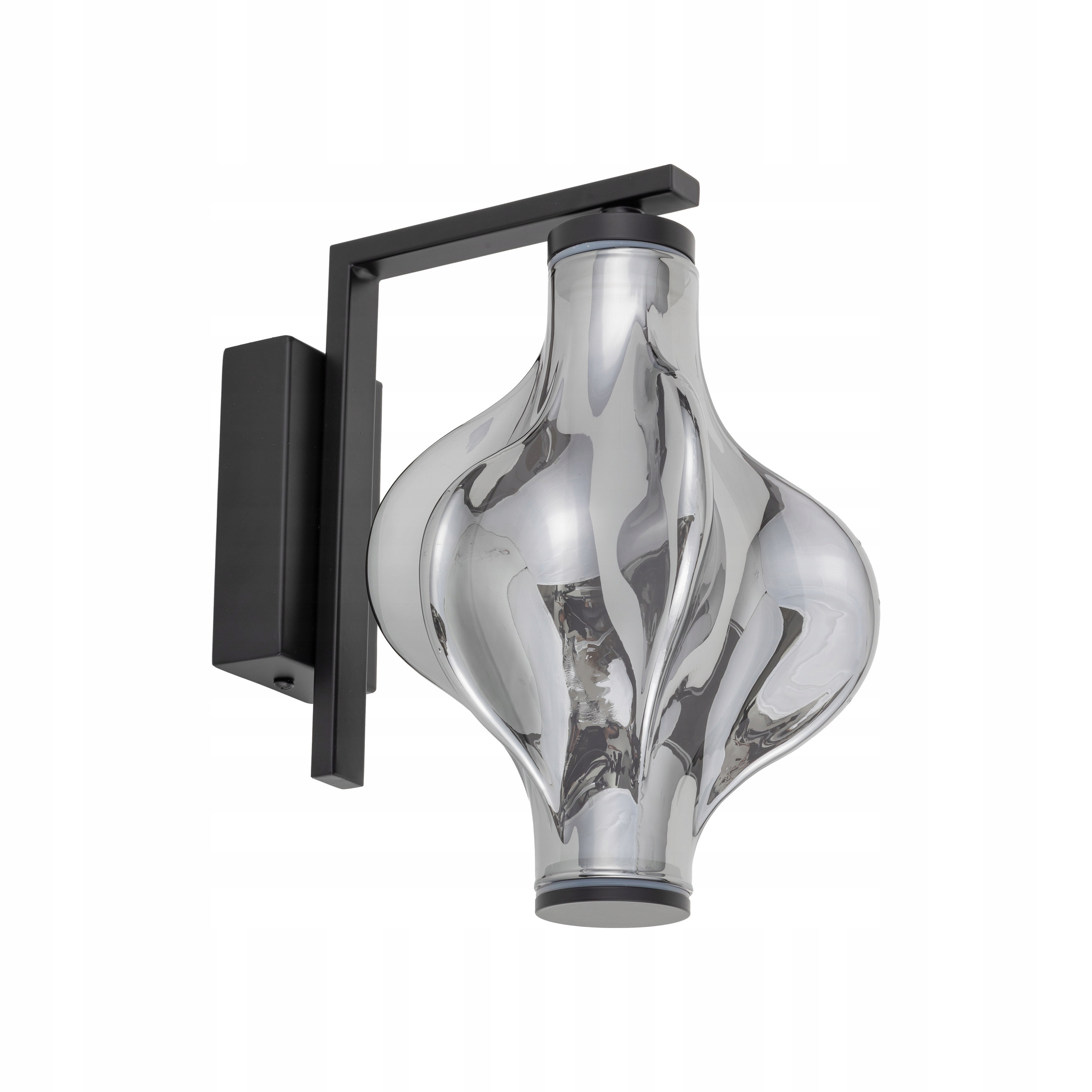 Nástenné svietidlo TK-Lighting čierne s integrovaným Led zdrojom 8 W