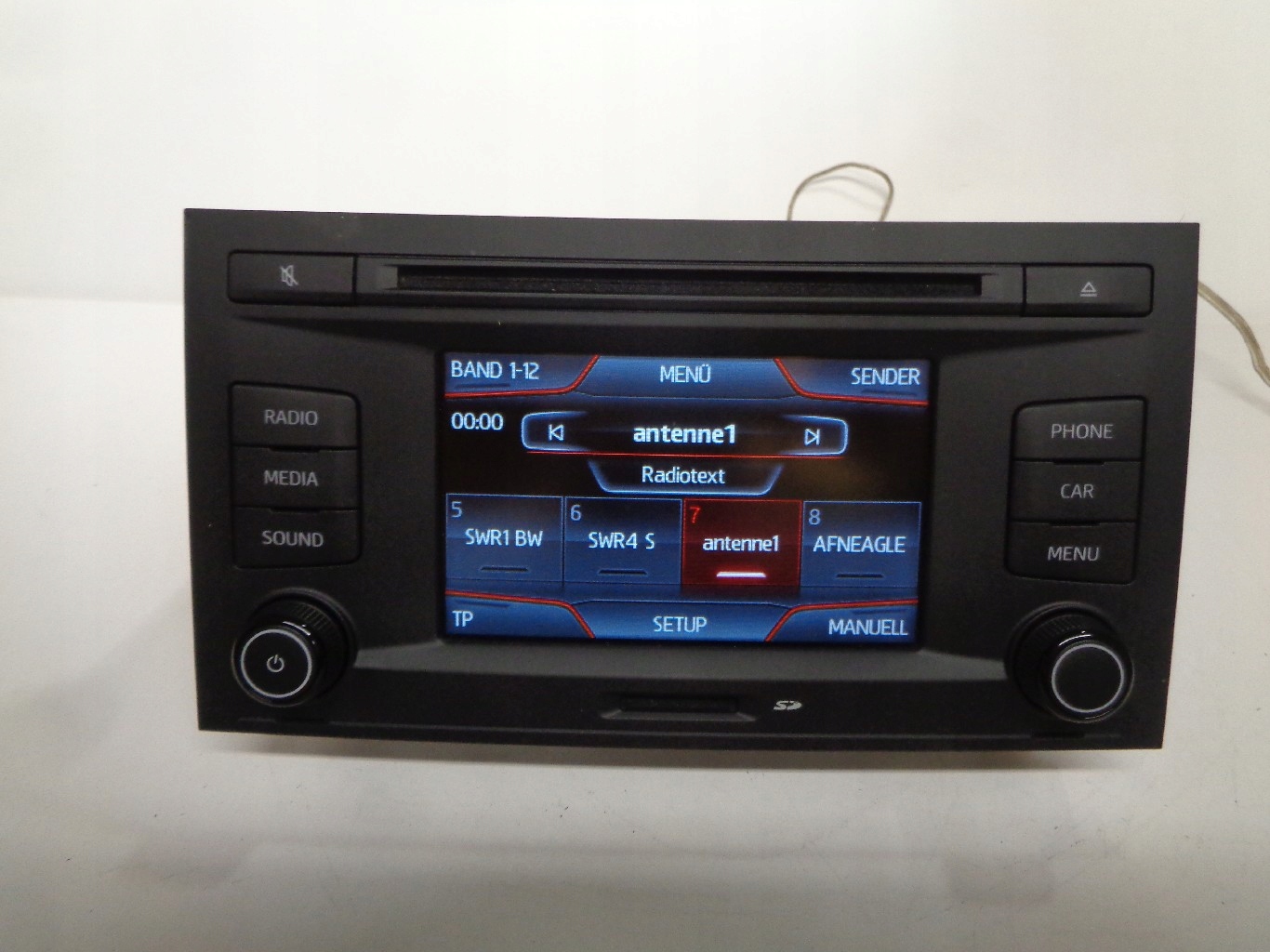 VW GOLF VII 7 RADIO ORYGINAŁ MIB 5G0035886